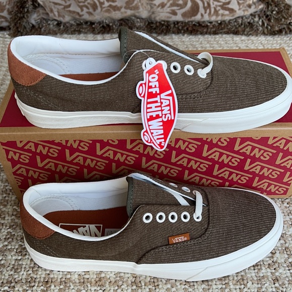 Vans Era 59 Flannel Dusty Olive Men’s - Picture 3 of 16
